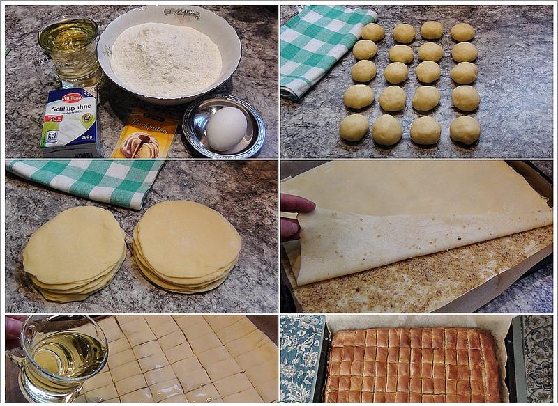 Şuruplu Ev Baklavası Tarifi Oktay Usta yapılışı en kolay yemek